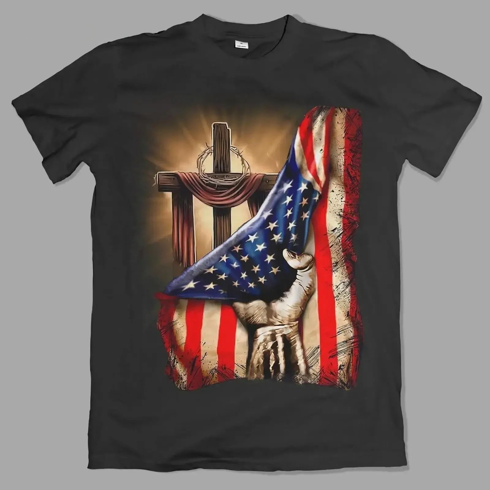 Men's 3D Digital Printing Casual Round Neck Short Sleeves T-shirt