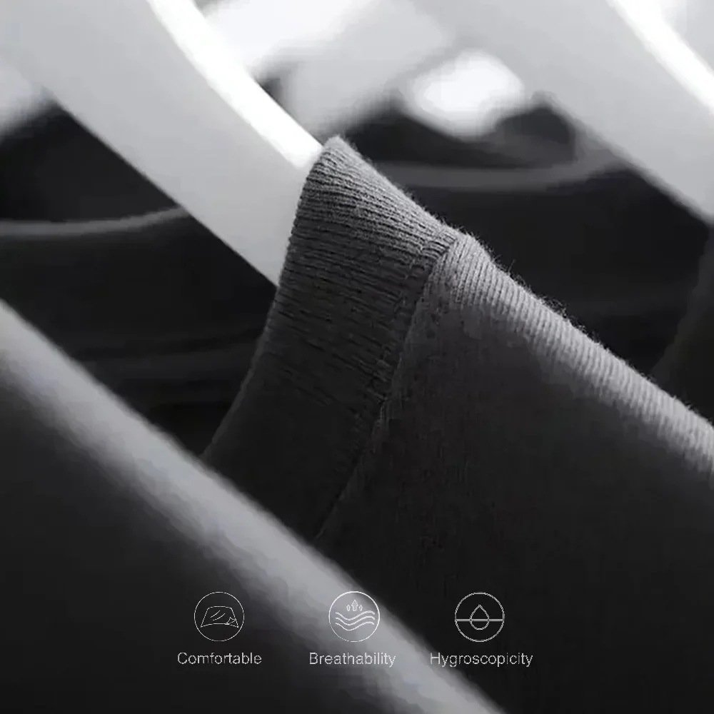 Men's And Women's Cotton T-shirt Short-sleeved Top - Image 4