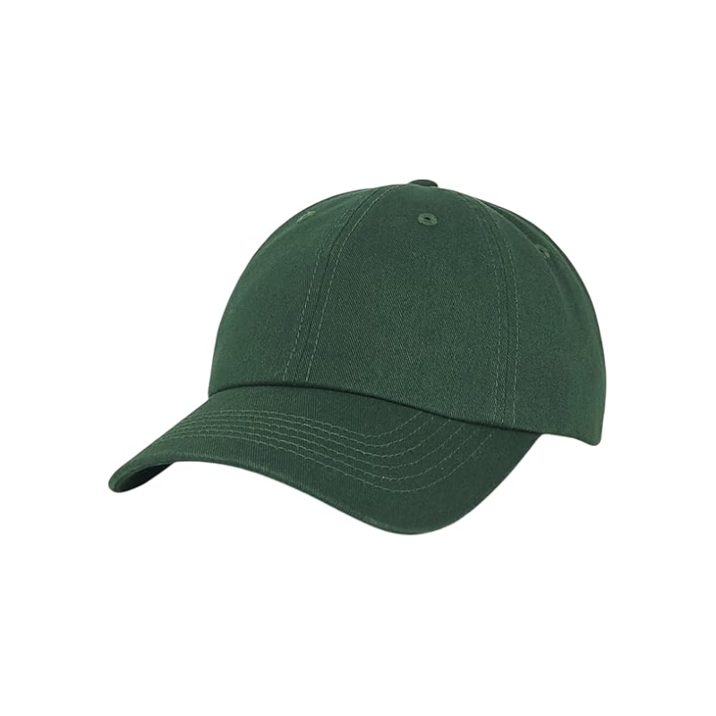 Men Cotton Dad Hat Adjustable Low Profile Plain Baseball Cap - Image 7